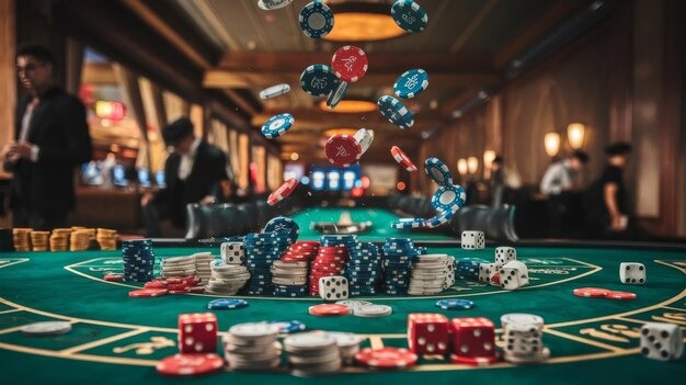 Mobile UI walkthrough Mobile-screen view of aj8 Casino Hold'em